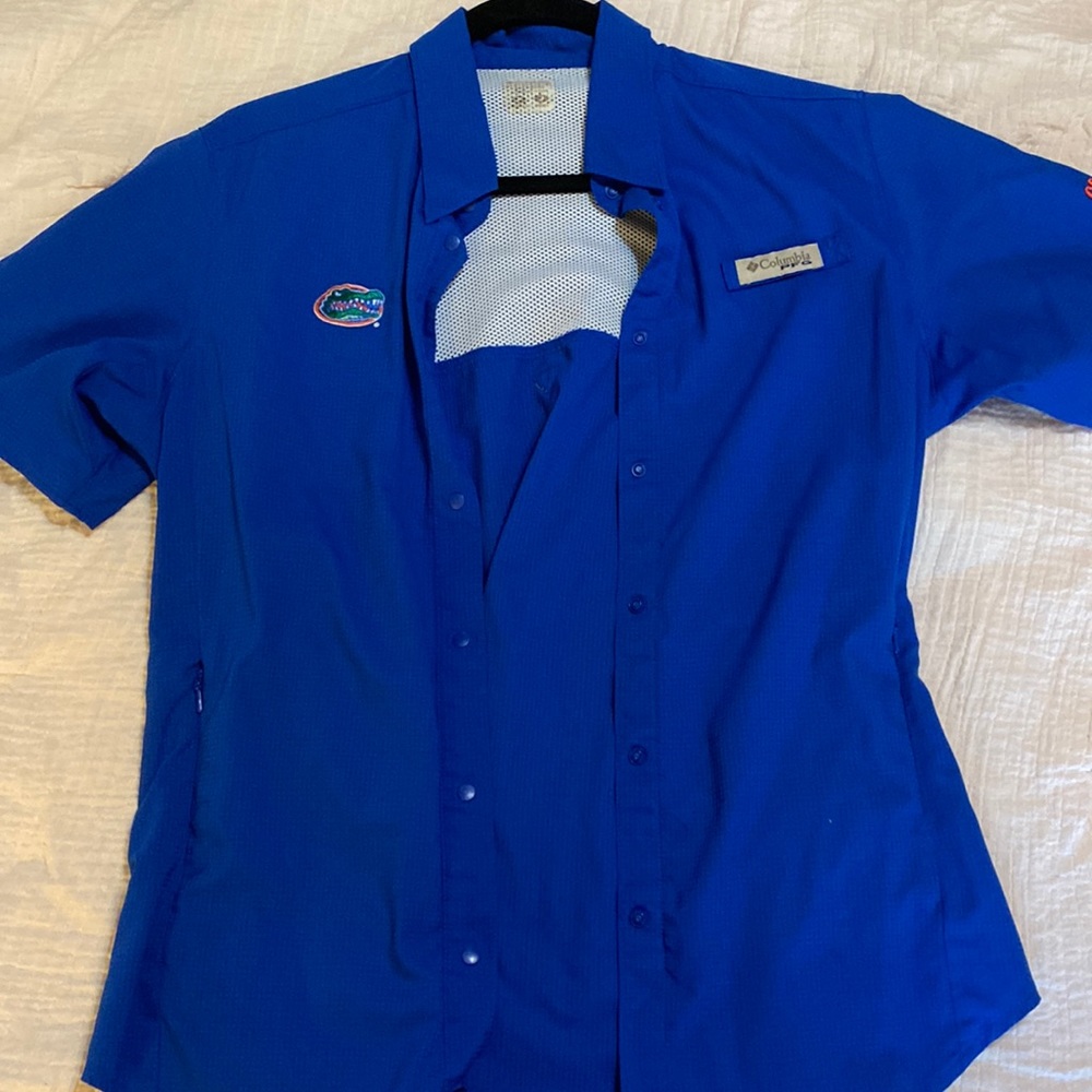 University of Florida - Gators - Women Columbia Button Down Shirt